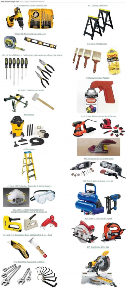 The Images Collection of In color chainsaw woodworking hand tools ...