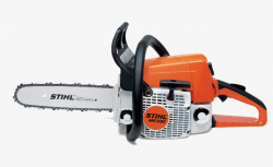 Have An Orange Chainsaw, Chainsaw, Saw, Electric Saw PNG Image and ...