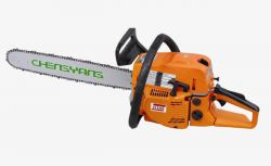 Orange Garden Saw, Chainsaw, Saw, Electric Saw PNG Image and Clipart ...
