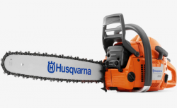 Orange high-power electric chain saw, Household Chainsaw ...
