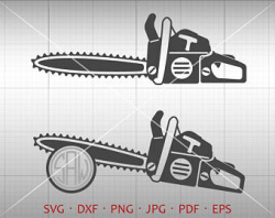 Chainsaw clipart | Etsy
