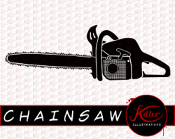Chainsaw svg | Etsy