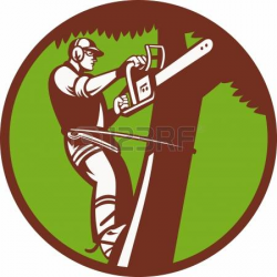 Chainsaw clipart tree removal - Pencil and in color chainsaw clipart ...