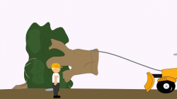Animated_Illustrated | Animation - cutting down a tree - YouTube