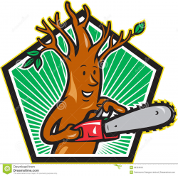 Chainsaw clipart tree removal - Pencil and in color chainsaw clipart ...