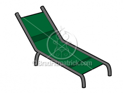 Clip Art of a Cartoon Lawn Chair | Clipart Lawn Chair | Cartoon Lawn ...