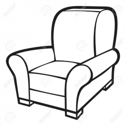 Furniture ~ Chair Clipart Armchair Pencil And In Color Chair Clipart ...
