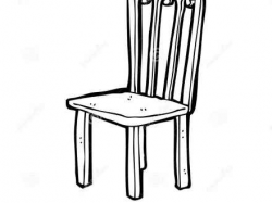 Cool Of Chair Clipart Black And White - Letter Master