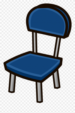 Clipart Chair Blue Chair - Club Penguin Blue Chair - Png ...