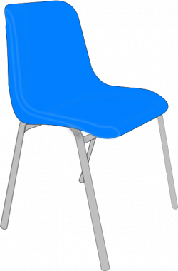 Classroom blue chair clip art | Clipart Panda - Free Clipart Images