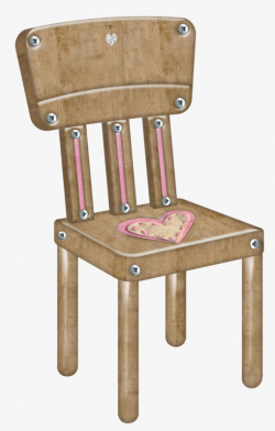 Love Wooden Chair, Love, Chair, Cartoon Chair PNG Image and Clipart ...
