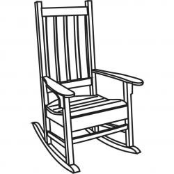 The Images Collection of Black and white chair clipart clip art ...