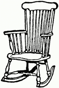 Old Rocking Chair Drawing | penaime