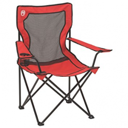 Amazon.com : Coleman Broadband Mesh Quad Camping Chair : Camping ...