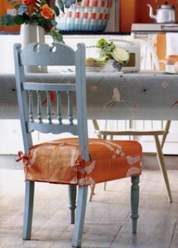 DIY How to make a Slip Cover for a Chair | Chair covers, Craft and ...