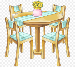Table Dining room Matbord Clip art - kitchen table png download ...