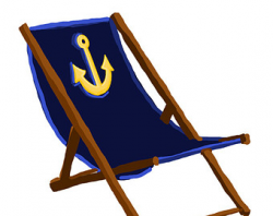 beach chair clip art, | Clipart Panda - Free Clipart Images