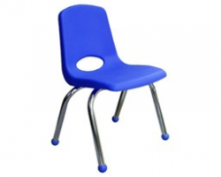 Blue School Chair Clipart