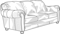 Sofa Chair Clip Art - The Interior Designs