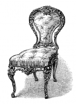 Antique Chairs ~ Free Clip Art Engravings | Old Design Shop Blog