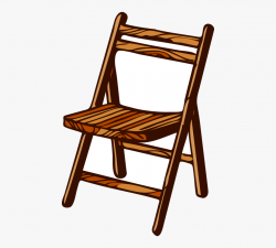 Chair Clip Wood - Wooden Chair Clipart #100008 - Free ...