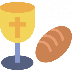 Church Cartoon clipart - Eucharist, transparent clip art