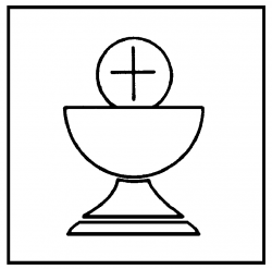 Chalice And Eucharist Clipart