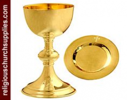 Both a chalice and paten are given to newly ordained priests, in ...