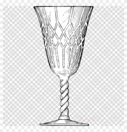 Calice Di Cristallo Clipart Chalice Wine Glass Clip - Png ...