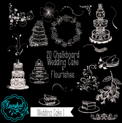 Sparkal Digital Design: Wedding Cake CHALKBOARD Images ChalkBoard ...