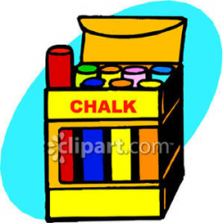 Chalk Box Clipart