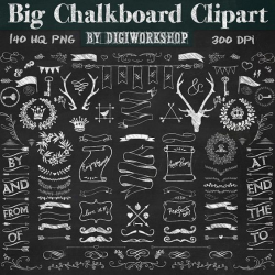 Chalkboard Clipart - Big Chalkboard Clipart contains chalkboard ...