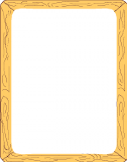 Wood Frame Border Clip Art or Page Frame