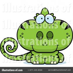 Chameleon Clipart #1111300 - Illustration by Cory Thoman
