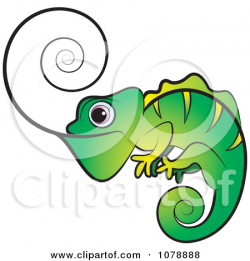 Chameleon clipart tongue - Pencil and in color chameleon clipart tongue