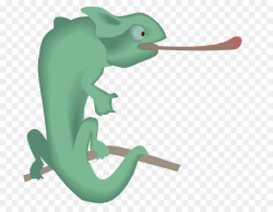 Chameleons Lizard Reptile Tongue Clip art - Cartoon Pictures Of ...