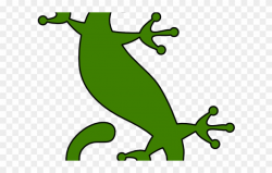 Gecko Clipart - Lizard Silhouette Clip Art - Png Download ...