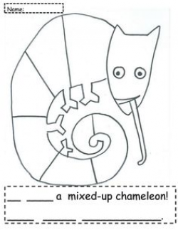 The Mixed-Up Chameleon: Camouflaged Chameleon Hunt | Chameleons ...