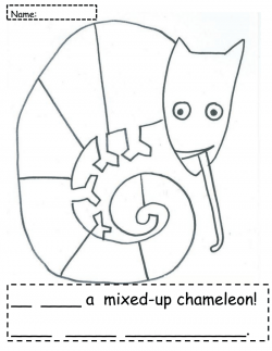 mixed up Chameleon freebie pdf.pdf | 2nd Grade | Pinterest ...
