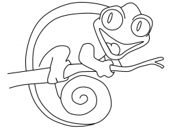 chameleon template - Google Search | Art | Pinterest | Chameleons ...