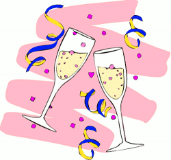 Download clipart champagne glasses | ClipartMonk - Free Clip Art Images