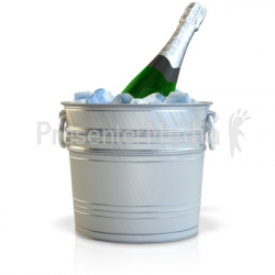 Champagne In Bucket - Presentation Clipart - Great Clipart for ...