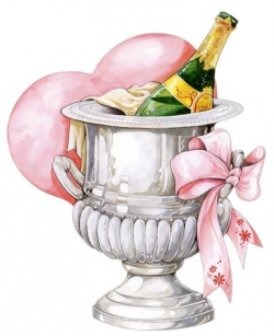195 best Champagne illustrations images on Pinterest | Champagne ...