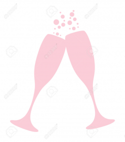 Rose champagne clipart - Clipground
