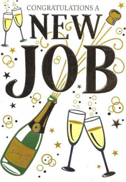 Congratulations A New Job | New job | Pinterest | Happy anniversary ...