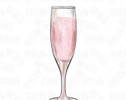 Champagne clipart | Etsy