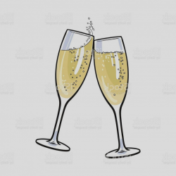 Beautiful Champagne Clip Art Glasses Clipart ClipartUse - Clip Art ...