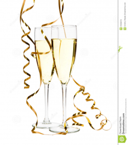 28+ Collection of Gold Champagne Glass Clipart | High quality, free ...