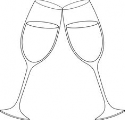 wedding champagne glasses clipart | Wedding Clip Art | Scrapbooking ...