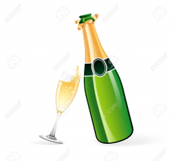 Champagne Bottle Clipart | Free download best Champagne ...